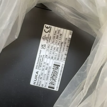 Robotic Automation Solution Kuka ME 260 190 30 L0 Servo Motor