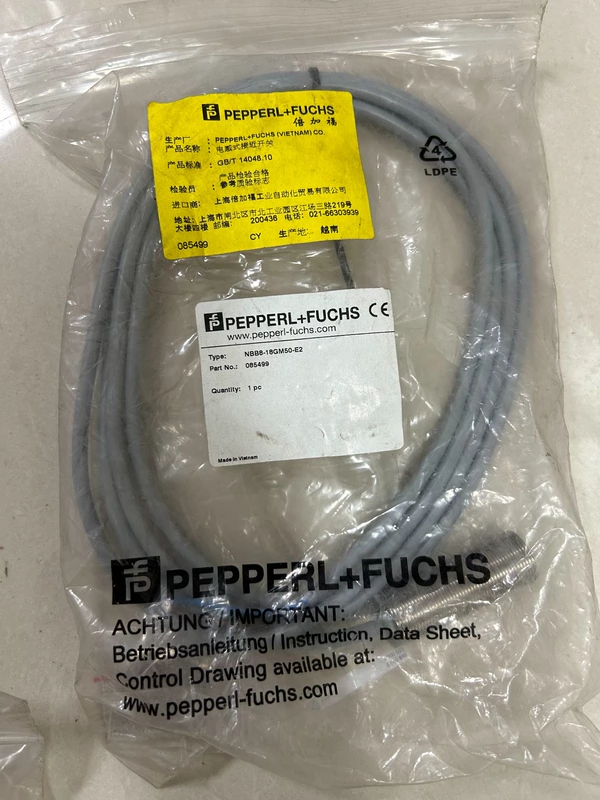 Industrial Automation Detection PEPPERL+FUCHS NBB8-18GM50-E2 085499