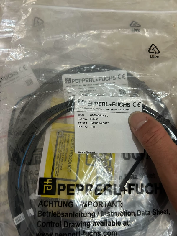Industrial Object Detection Pepperl+Fuchs OBE500-R3F-S-L 816459