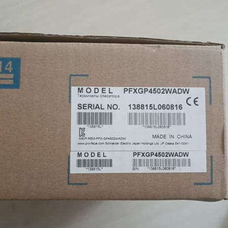 Factory Automation Pro-face PFXGP4502WADW HMI for Machine Monitoring