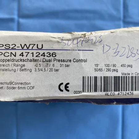 Industrial Pressure Monitoring ALCO PS2-W7U Controller