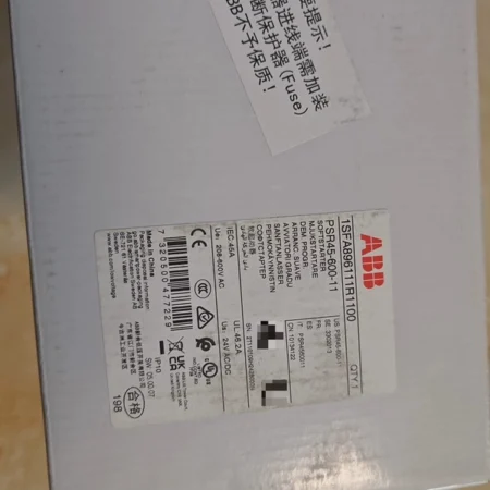 Industrial Motor Soft Starter ABB PSR45-600-11 1SFA896111R1100