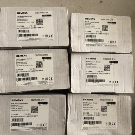 Building Automation Pressure Monitoring Siemens QBE3000-D16