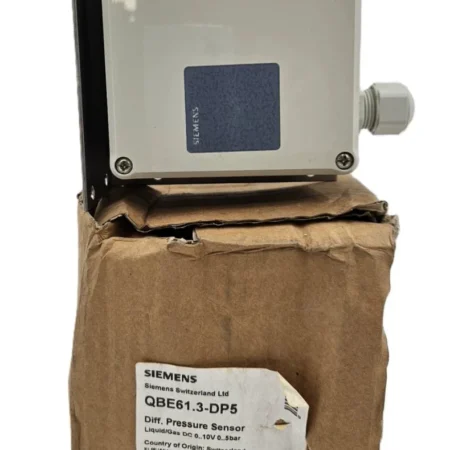 HVAC Air Monitoring with SIEMENS QBE61.3-DP5 Sensor