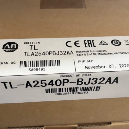 Industrial Automation Servo Motor Allen-Bradley TL-A2540P-BJ32AA