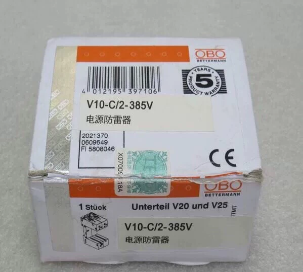 Main Distribution Board Surge Protection OBO V10-C/2-385V