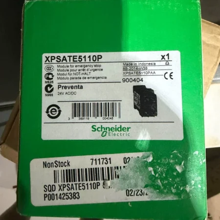 Emergency Stop Safety Solution with Schneider XPSATE5110P
