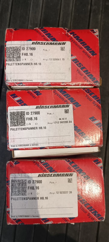 Hirschmann FH8.16 Rail Clamp for Control Cabinet Wiring 1 Hirschmann FH8.16 Rail Clamp for Control Cabinet Wiring