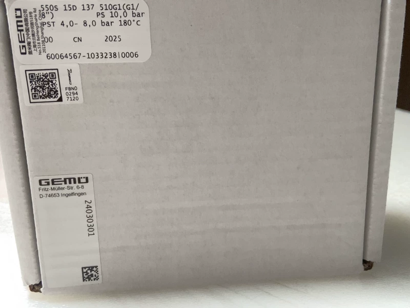 GEMU 550S 15D 137 510G1 for Process Fluid Control Systems 3 GEMU 550S 15D 137 510G1 for Process Fluid Control Systems - Image 3
