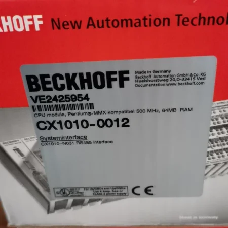 BECKHOFF CX1010-0012 Embedded PC for Industrial Automation