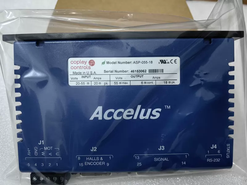Industrial Servo Drive Copley Controls ASP-055-18 Unit 1 Industrial Servo Drive Copley Controls ASP-055-18 Unit