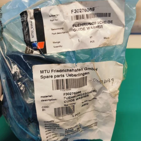 MTU F30276069 Guide Washer for Diesel Engine Service