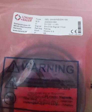 Conveyor Automation Lenord+Bauer 2444KNSG3K150 Encoder