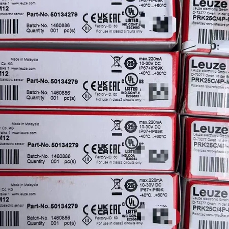 LEUZE PRK25C/4P-M12 Photoelectric Sensor for Automation