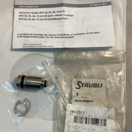 Robotic Fluid Coupling Stäubli SPC 05 2000 AI/JV 78011517