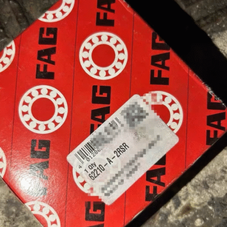 Deep Groove Ball Bearing FAG 62210-A-2RSR Sealed Unit