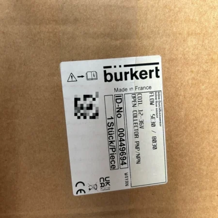 Bürkert SE30/8030 00449694 Flow Meter for Water Systems