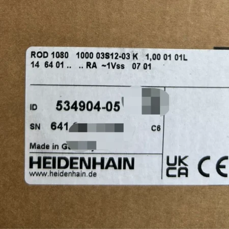 CNC Machine Encoder Unit HEIDENHAIN ROD1080 534904-05