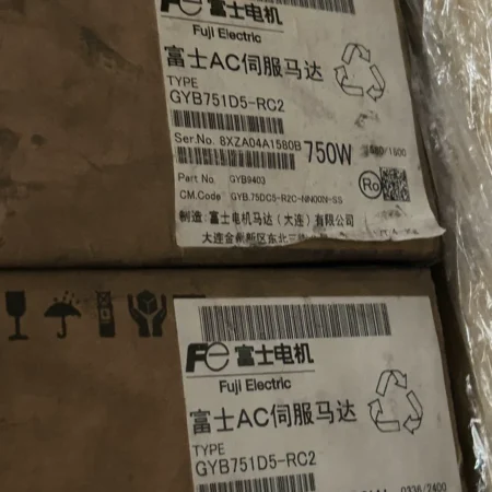 Industrial Servo Motor Fuji GYB751D5-RC2 750W Drive