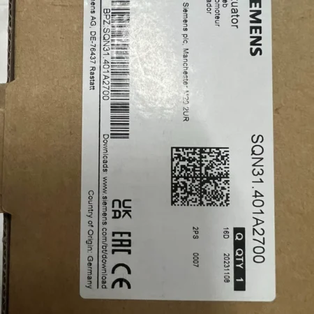Burner Control Servo Actuator SIEMENS SQN30.401A2700