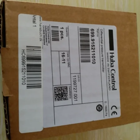 Huba Control 699.915211010 Differential Pressure Transmitter