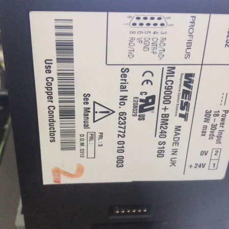 WEST MLC9000+BM240 S160 Process Controller Hardware