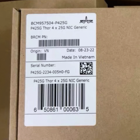 Data Center Networking with BROADCOM BCM957504-P425G