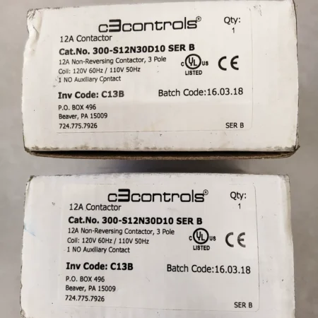 Motor Control for Factory Systems c3controls 300-S12N30D10