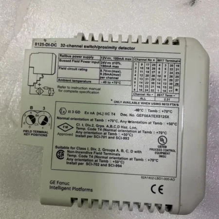 GE 8125-DI-DC Digital Input Module for Automation Systems