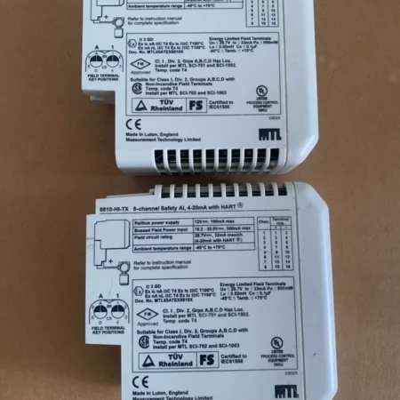 GE 8810-HI-TX Safety Barrier Analog Input Module for Control