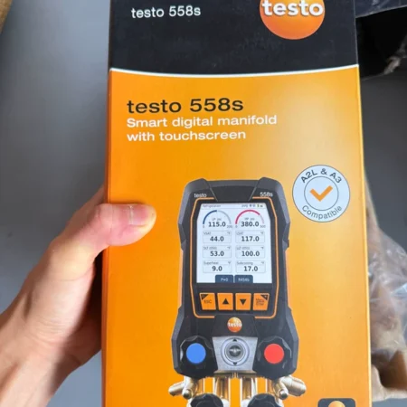 HVAC Commissioning with Testo 558s Digital Manifold