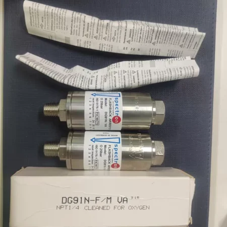 SPECTRON DG91N-F/M UA Flame Arrestor for Industrial Gas Safety