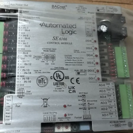 Automated Logic SE6166 Control Module for HVAC Systems
