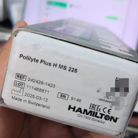 pH Electrode Hamilton Polilyte Plus H MS 225 242428-1423