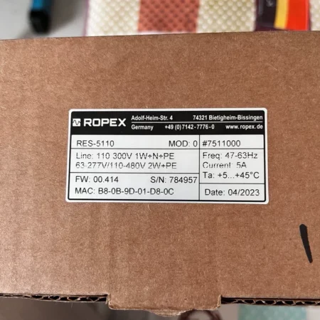 ROPEX RES-5110 Temperature Controller for Welding