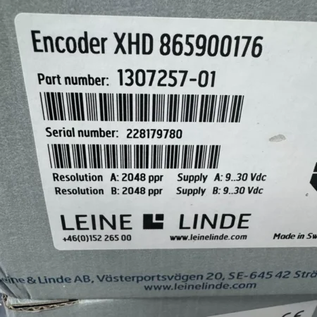 LEINE LINDE 1307257-01 XHD 865900176 Encoder Industrial