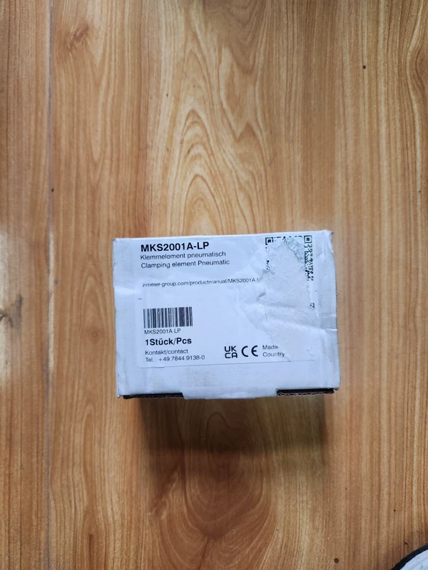 CNC Linear Guide Locking Zimmer MKS2001A-LP Industrial Clamp 1 CNC Linear Guide Locking Zimmer MKS2001A-LP Industrial Clamp