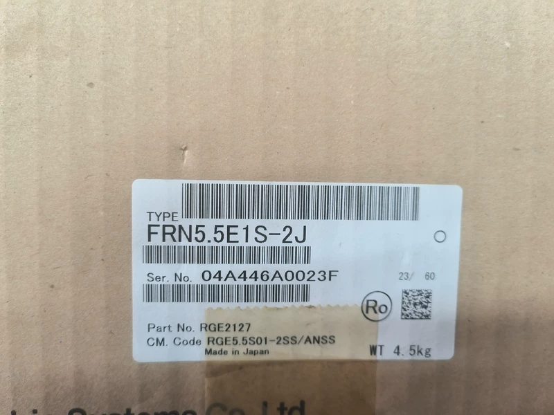 Fuji FRN5.5E1S-2J 5.5kW Inverter for Motor Control 1 Fuji FRN5.5E1S-2J 5.5kW Inverter for Motor Control