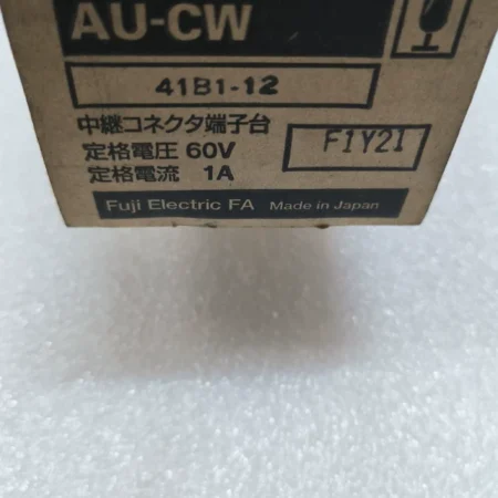 Fuji AU-CW 41B1-12 Terminal Block Connector 12-Pole Industrial