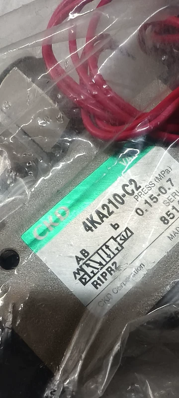 Industrial Automation Pneumatic Valve CKD 4KA210-C2 1 Industrial Automation Pneumatic Valve CKD 4KA210-C2