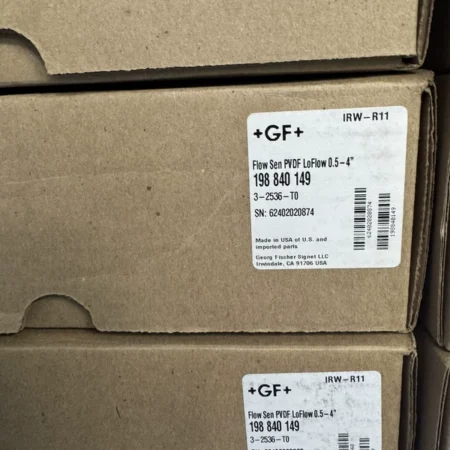 Water Treatment GF 3-2536-T0 198840149 Flow Sensor System