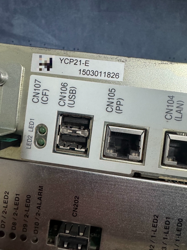 Control Cabinet CPU Unit YASKAWA YCP21-E Automation 3 Control Cabinet CPU Unit YASKAWA YCP21-E Automation - Image 3