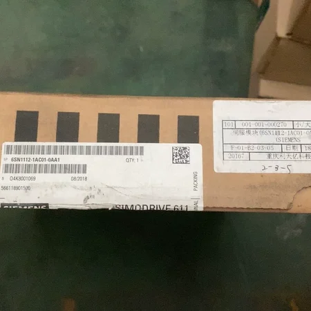 SIEMENS 6SN1112-1AC01-0AA1 SIMODRIVE Power Module