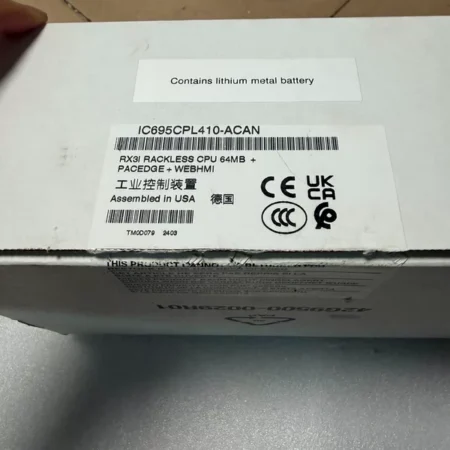 Factory Automation with GE Fanuc IC695CPL410-ACAN PLC