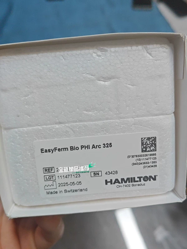 HAMILTON EasyFerm Bio PHI Arc 325 243632-1353 PH Electrode 1 HAMILTON EasyFerm Bio PHI Arc 325 243632-1353 PH Electrode