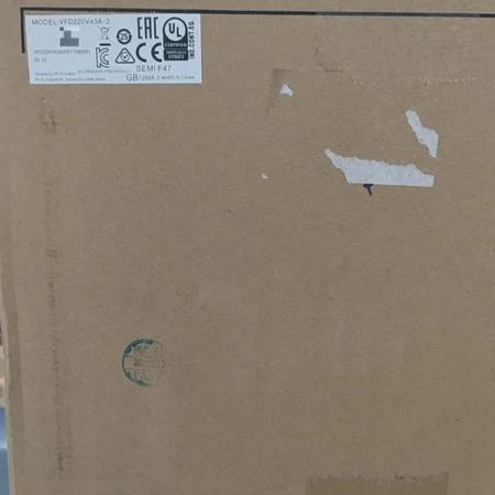 Pump Control Drive Delta VFD220V43A-2 for Industry