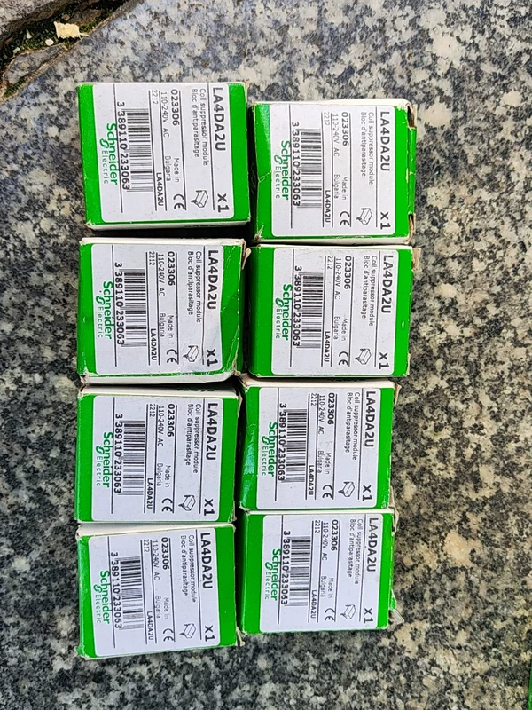 Motor Control Schneider LA4A4DA2U Auxiliary Block HVAC 1 Motor Control Schneider LA4A4DA2U Auxiliary Block HVAC