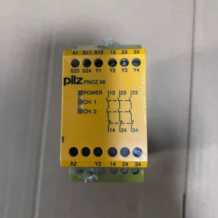 Machine Safety Use PILZ PNOZ X6 774729 Relay Control