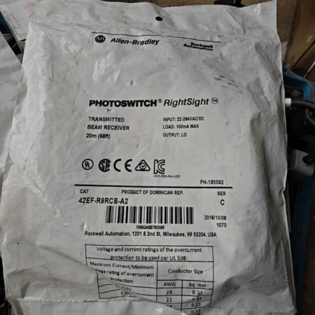 Conveyor Detection Allen-Bradley 42EF-R9RCB-A2 Sensor