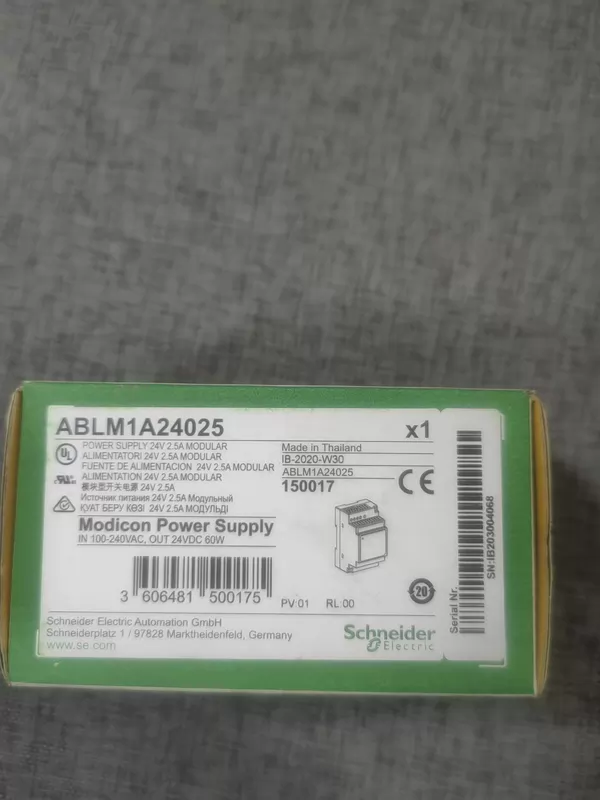 Schneider ABLM1A24025 Modular Switching Power Supply 1 Schneider ABLM1A24025 Modular Switching Power Supply